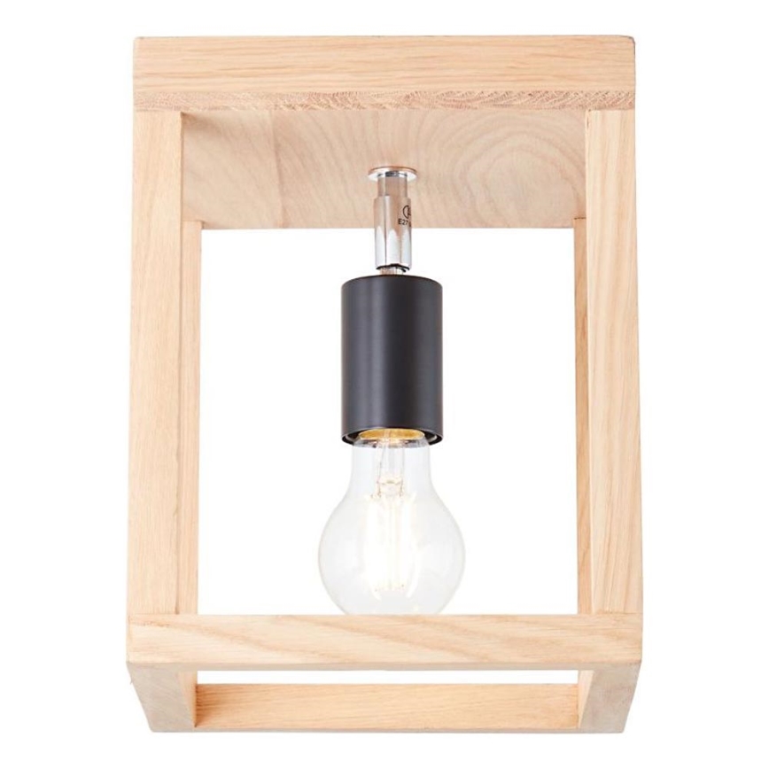 Brilliant - Φωτιστικό οροφής NEREA 1xE27/15W/230V δρυς