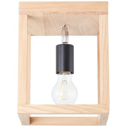 Brilliant - Φωτιστικό οροφής NEREA 1xE27/15W/230V δρυς