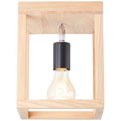 Brilliant - Φωτιστικό οροφής NEREA 1xE27/15W/230V δρυς