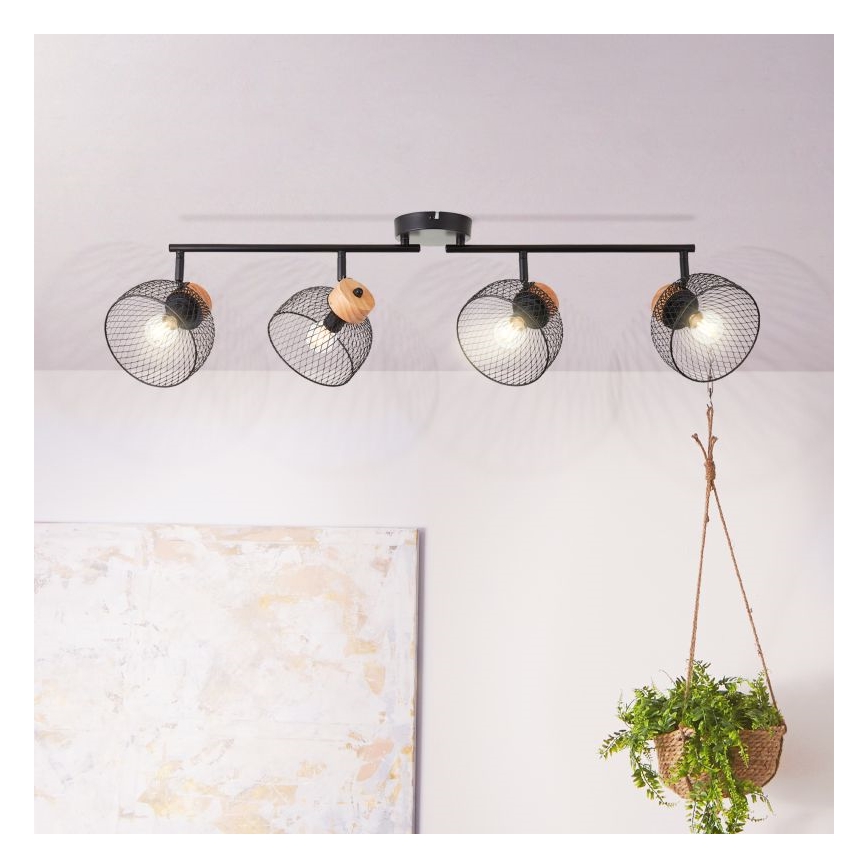 Brilliant - Φωτιστικό σποτ THUY 4xE14/28W/230V