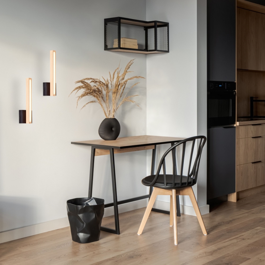 Brilliant - Φωτιστικό τοίχου LED ARION LED/7,5W/230V πεύκο