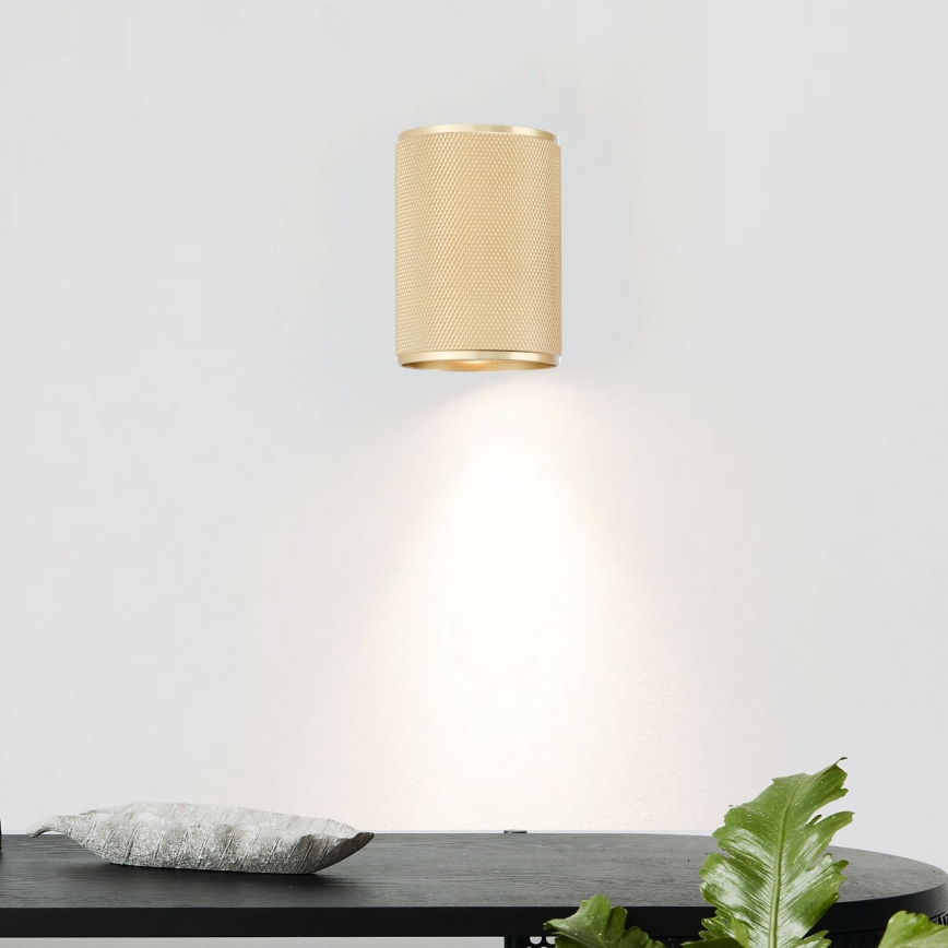 Brilliant - Φωτιστικό τοίχου LED MARTY 1xGU10/5W/230V χρυσό