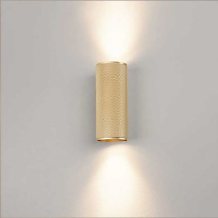 Brilliant - Φωτιστικό τοίχου LED MARTY 2xGU10/5W/230V χρυσό