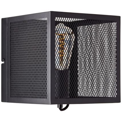 Brilliant - Φωτιστικό τοίχου MAZE 1xE27/40W/230V μαύρο