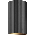 Brilliant - Φωτιστικό τοίχου UNDULA 2xGU10/10W/230V μαύρο