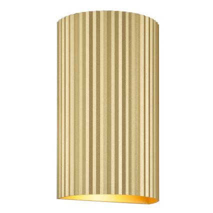 Brilliant - Φωτιστικό τοίχου UNDULA 2xGU10/10W/230V χρυσό