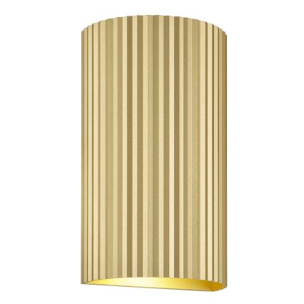 Brilliant - Φωτιστικό τοίχου UNDULA 2xGU10/10W/230V χρυσό