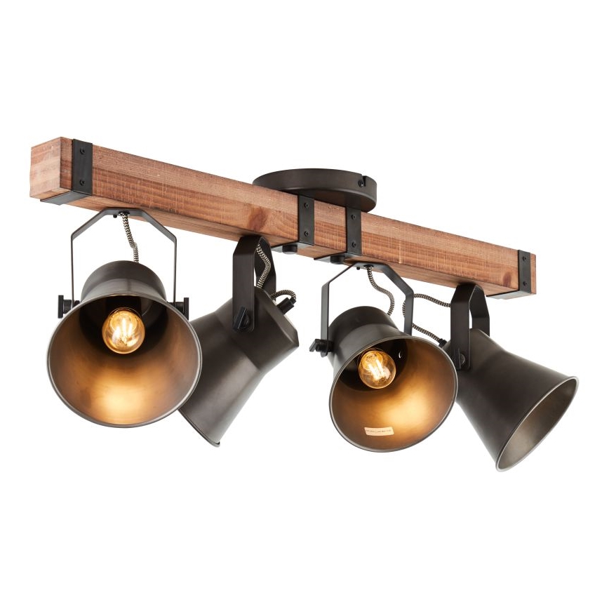 Brilliant - Φωτιστικό σποτ DECCA 4xE27/10W/230V