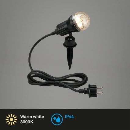 Brilo 3078-015 - Φωτιστικό εξωτερικού χώρου LED TERRA 1xGU10/3W/230V IP44