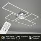 Brilo 3170-018 -Πλαφονιέρα οροφής ντιμαριζόμενη LED FRAME LED/51W/230V 2700-5000K + τηλεχειριστήριο