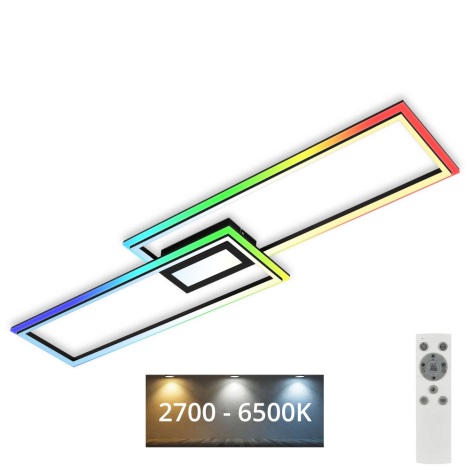 Brilo 3735-015 - LED RGBW Σταθερό πολύφωτο dimming FRAME LED/41W/230V 2700-6500K + τηλεχειριστήριο