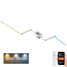 Brilo 3737-018 - LED Dimmable φωτιστικό οροφής SMART LED/24W/230V 3000-6500K Wi-Fi Tuya + τηλεχειριστήριο