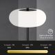 Brilo 7030-015 - Επιτραπέζια λάμπα αφής dimming LED VOCO LED/4,5W/230V μαύρο