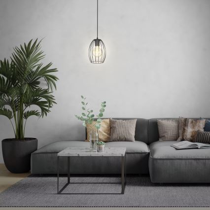 Brilo - Κρεμαστό φωτιστικό με καλώδιο WAKTU 1xE27/60W/230V