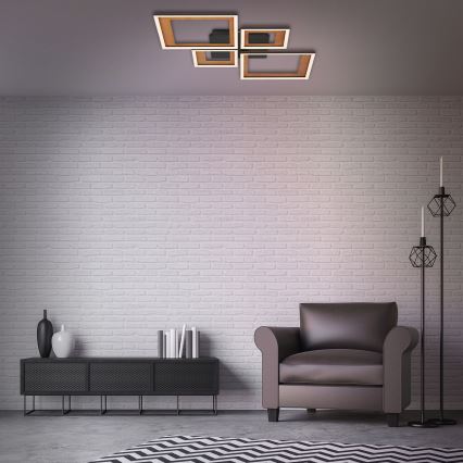Brilo - LED Ρυθμιζόμενο Φωτιστικό Οροφής FRAME LED/38W/230V