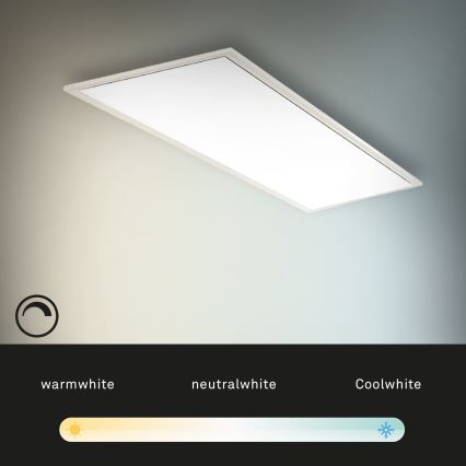 Brilo - LED Dimmable φωτιστικό οροφής SLIM LED/24W/230V 3000-6500K 100x25 cm + τηλεχειριστήριο