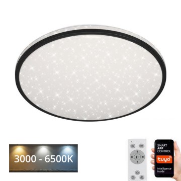 Brilo - LED Dimmable φωτιστικό οροφής STARRY SKY LED/24W/230V 3000-6500K Wi-Fi Tuya + τηλεχειριστήριο