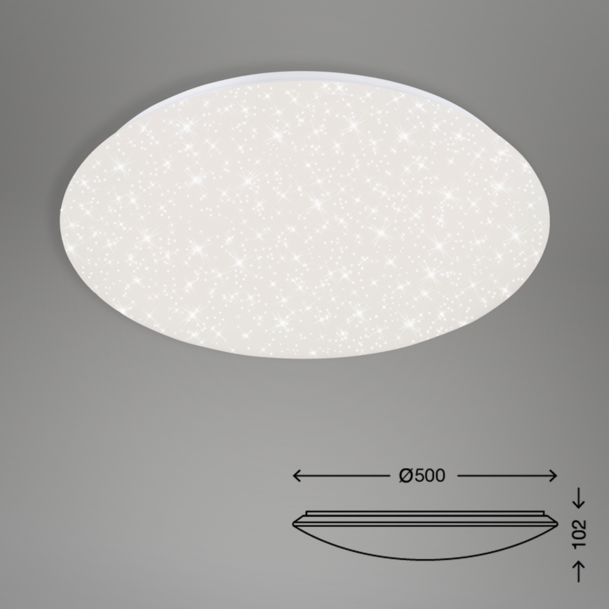 Brilo - LED Dimmable φωτιστικό οροφής STARRY SKY LED/40W/230V 3000-6000K + τηλεχειριστήριο