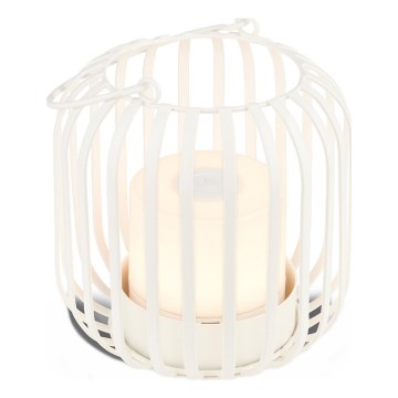 Brilo - LED Dimmable επαναφορτιζόμενο επιτραπέζιο φωτιστικό εξωτερικού χώρου LED/2W/5V IP44 λευκό