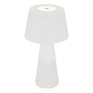 Brilo - LED Dimmable επαναφορτιζόμενο επιτραπέζιο φωτιστικό εξωτερικού χώρου LED/3,5W/5V IP44 λευκό
