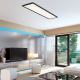 Brilo - LED Dimmable φωτιστικό οροφής PIATTO LED/24W/230V 3000-6500K 100x25 cm + τηλεχειριστήριο