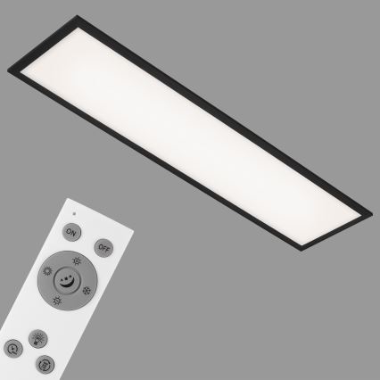 Brilo - LED Dimmable φωτιστικό οροφής PIATTO LED/24W/230V 3000-6500K 100x25 cm + τηλεχειριστήριο