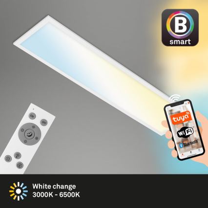 Brilo - LED Dimmable φωτιστικό οροφής PIATTO LED/28W/230V 3000-6500K Wi-Fi Tuya + τηλεχειριστήριο