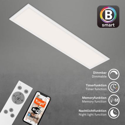 Brilo - LED Dimmable φωτιστικό οροφής PIATTO LED/28W/230V 3000-6500K Wi-Fi Tuya + τηλεχειριστήριο