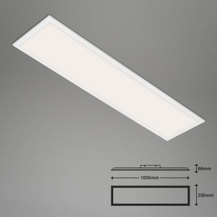 Brilo - LED Dimmable φωτιστικό οροφής PIATTO LED/28W/230V 3000-6500K Wi-Fi Tuya + τηλεχειριστήριο