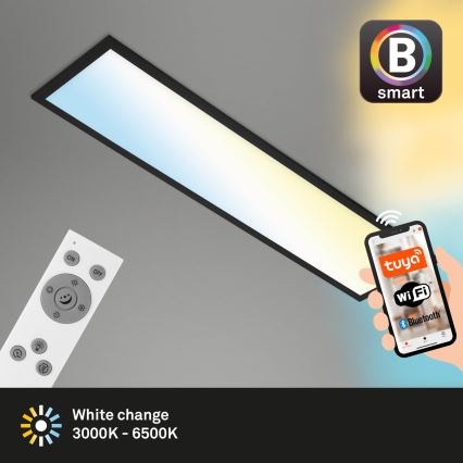 Brilo - LED Dimmable φωτιστικό οροφής PIATTO LED/28W/230V 3000-6500K Wi-Fi Tuya + τηλεχειριστήριο