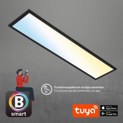 Brilo - LED Dimmable φωτιστικό οροφής PIATTO LED/28W/230V 3000-6500K Wi-Fi Tuya + τηλεχειριστήριο