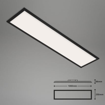 Brilo - LED Dimmable φωτιστικό οροφής PIATTO LED/28W/230V 3000-6500K Wi-Fi Tuya + τηλεχειριστήριο