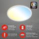 Brilo - LED Dimmable φωτιστικό οροφής SLIM LED/22W/230V 2700-6500K Wi-Fi Tuya + τηλεχειριστήριο