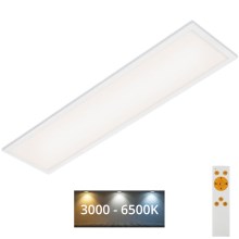 Brilo - LED Dimmable φωτιστικό οροφής SLIM LED/24W/230V 3000-6500K 100x25 cm + τηλεχειριστήριο