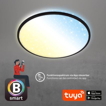 Brilo - LED Dimmable φωτιστικό οροφής STARRY SKY LED/42W/230V 3000-6500K Wi-Fi Tuya + τηλεχειριστήριο