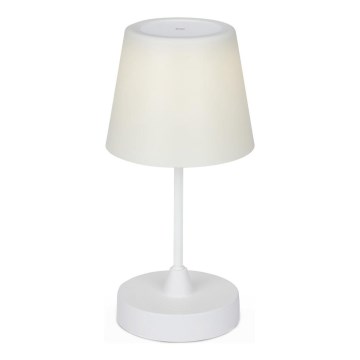 Brilo - LED Dimming rechargeable Εξωτερικού χώρου Επιτραπέζιο φωτιστικό LED/3W/5V IP44 λευκό
