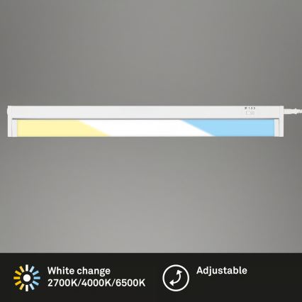 Brilo - LED φωτιστικό κάτω ντουλαπιών LED/6W/230V 2700/4000/6500K 54,5 cm λευκό