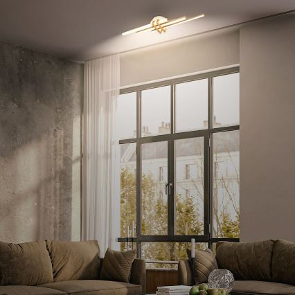 Brilo - LED φωτιστικό οροφής TINKA LED/21W/230V 3000K σε απόχρωση χαλκού