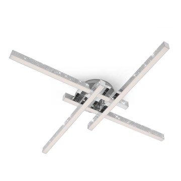 Brilo - LED Πλαφονιέρα οροφής REY 4xLED/5W/230V γυαλιστερό χρώμιο