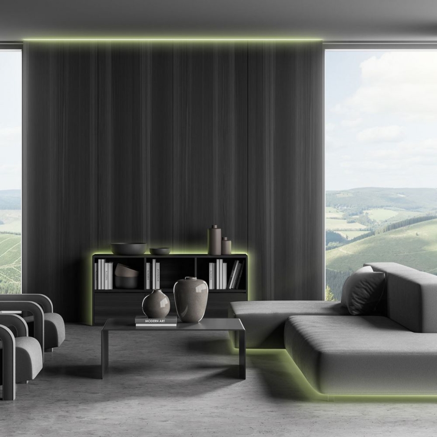 Brilo - LED RGB Dimmable ταινία 11,5m LED/24W/230V + τηλεχειριστήριο