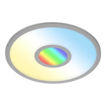 Brilo - LED RGB dimmable φωτιστικό οροφής CENTRO LED/24W/230V 2700-6500K Wi-Fi Tuya + τηλεχειριστήριο