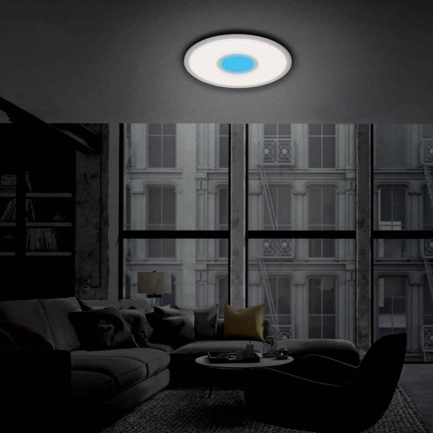 Brilo - LED RGB dimmable φωτιστικό οροφής CENTRO LED/24W/230V 2700-6500K Wi-Fi Tuya + τηλεχειριστήριο
