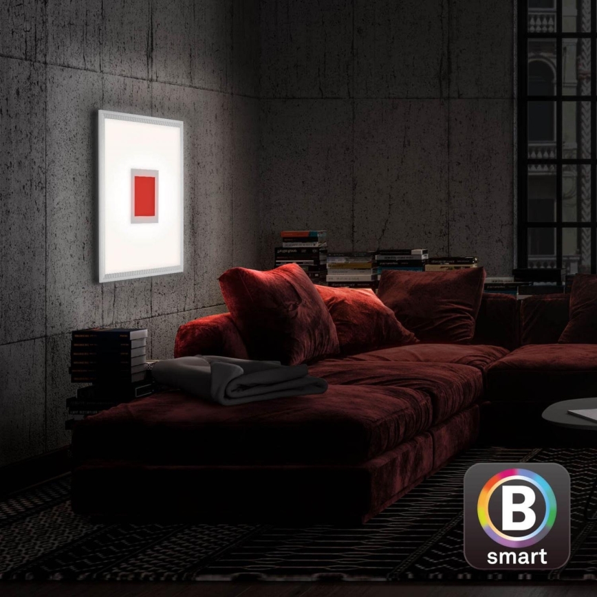 Brilo - LED RGB dimmable φωτιστικό οροφής CENTRO LED/24W/230V 2700-6500K Wi-Fi Tuya + τηλεχειριστήριο