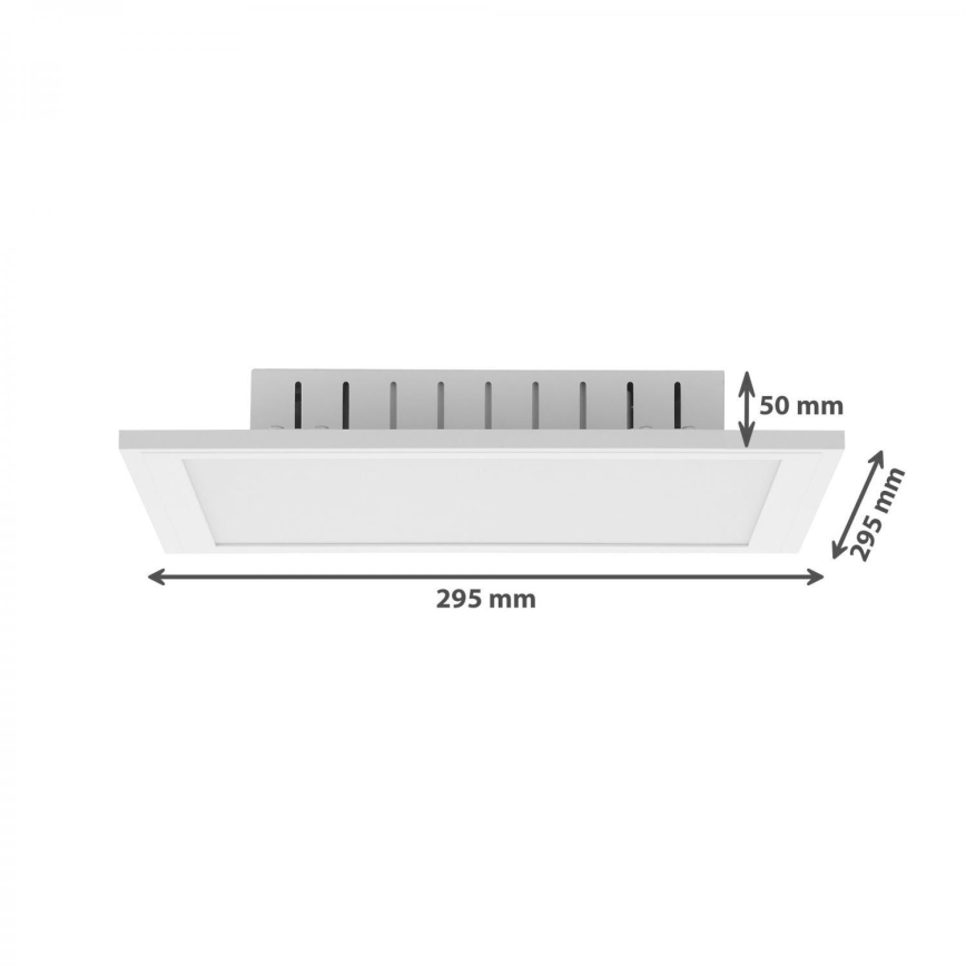 Brilo - LED RGB dimmable φωτιστικό οροφής COLOUR LED/15W/230V 3000-6500K + τηλεχειριστήριο