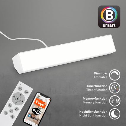 Brilo - LED RGBW Eπιτραπέζια λάμπα dimming LED/9W/230V 3000-6500K Wi-Fi Tuya + τηλεχειριστήριο