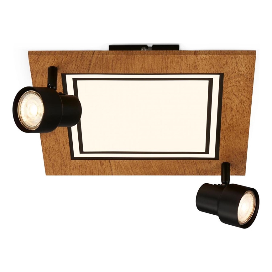 Brilo - LED Οροφιαίο φωτιστικό LED/12W/230V + 2xGU10/9W 3000K