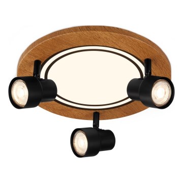 Brilo - LED Οροφιαίο φωτιστικό LED/12W/230V + 3xGU10/9W 3000K
