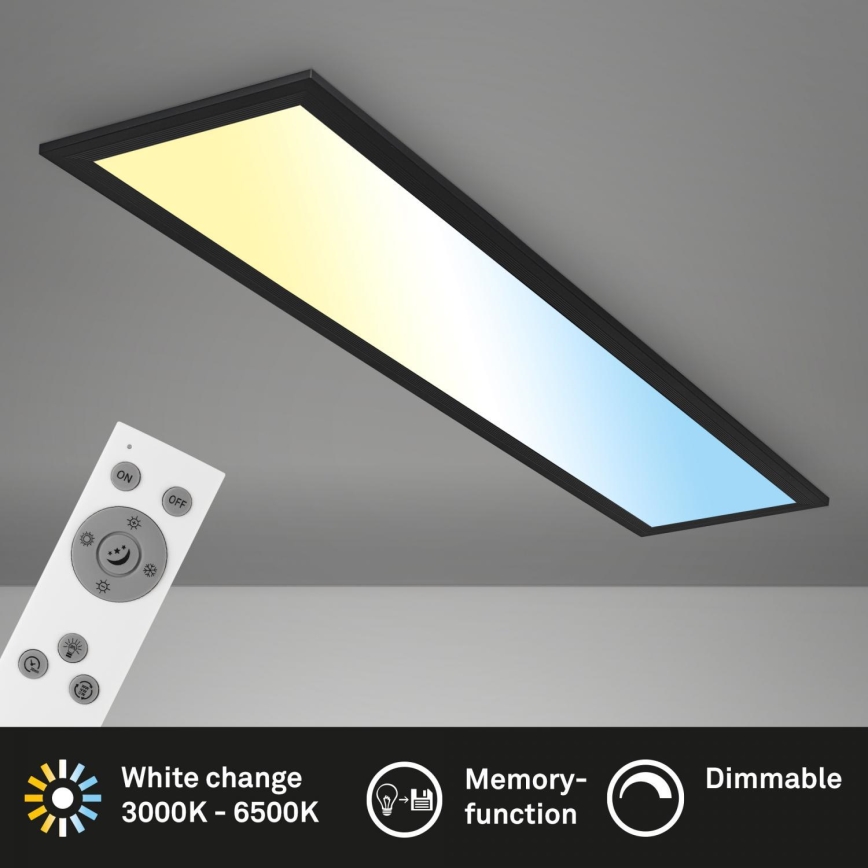 Brilo - LED πλαφονιέρα ντιμαριζόμενη LED/24,5W/230V 3000-6500K + τηλεχειριστήριο