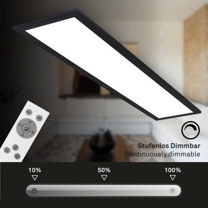 Brilo - LED πλαφονιέρα ντιμαριζόμενη LED/24,5W/230V 3000-6500K + τηλεχειριστήριο