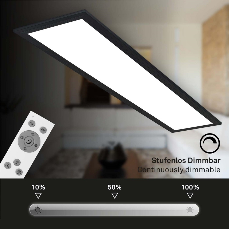 Brilo - LED πλαφονιέρα ντιμαριζόμενη LED/24,5W/230V 3000-6500K + τηλεχειριστήριο